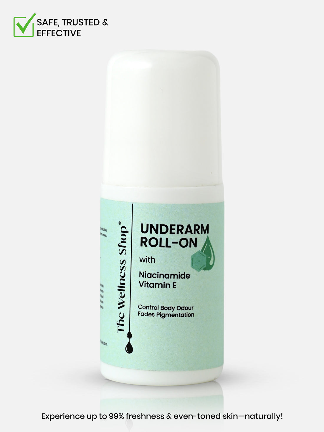 UNDERARMS ROLL ON FOR ODOUR CONTROL &amp; PIGMENTATION CONTROL