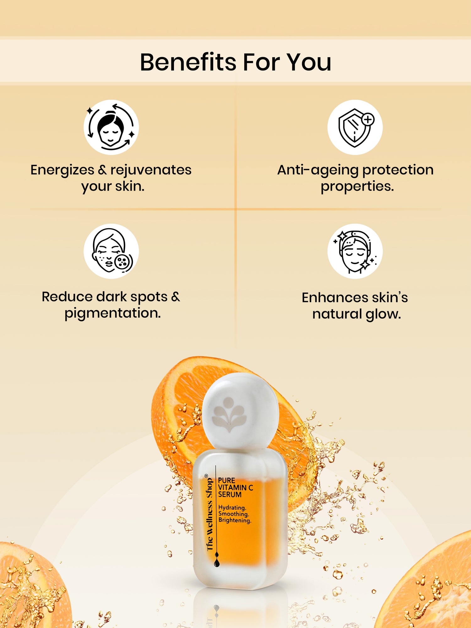 PURE VITAMIN C SERUM FOR BRIGHT AND RADIANT SKIN