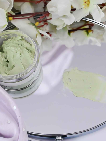 FRENCH GREEN CLAY FACE MASK (DETOXIFY &amp; IMPROVES SKIN&