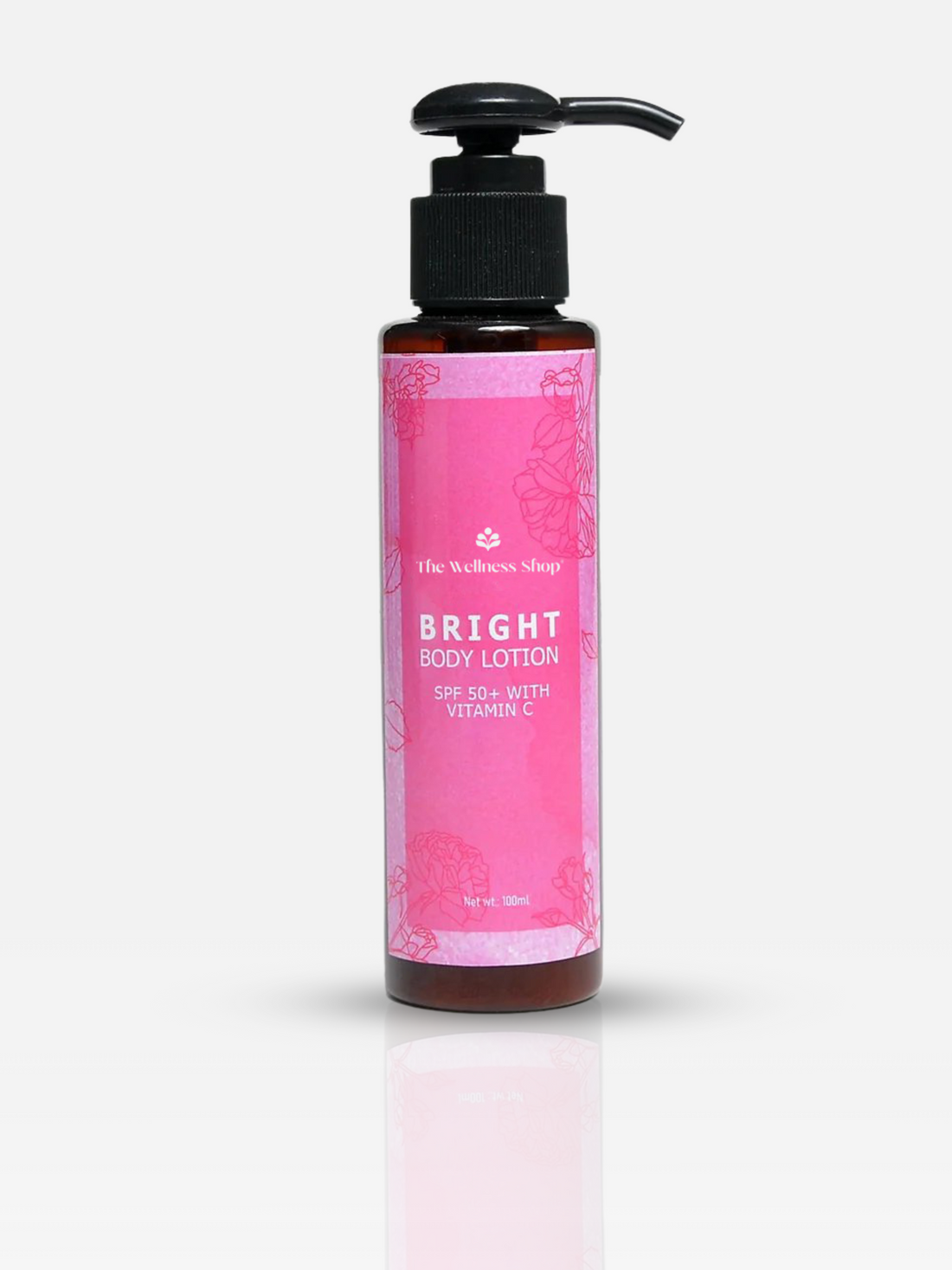 BRIGHT BODY LOTION SPF 50 WITH VITAMIN C ( REDUCES DARK SPOTS &amp; ENHANCES COLLAGEN)