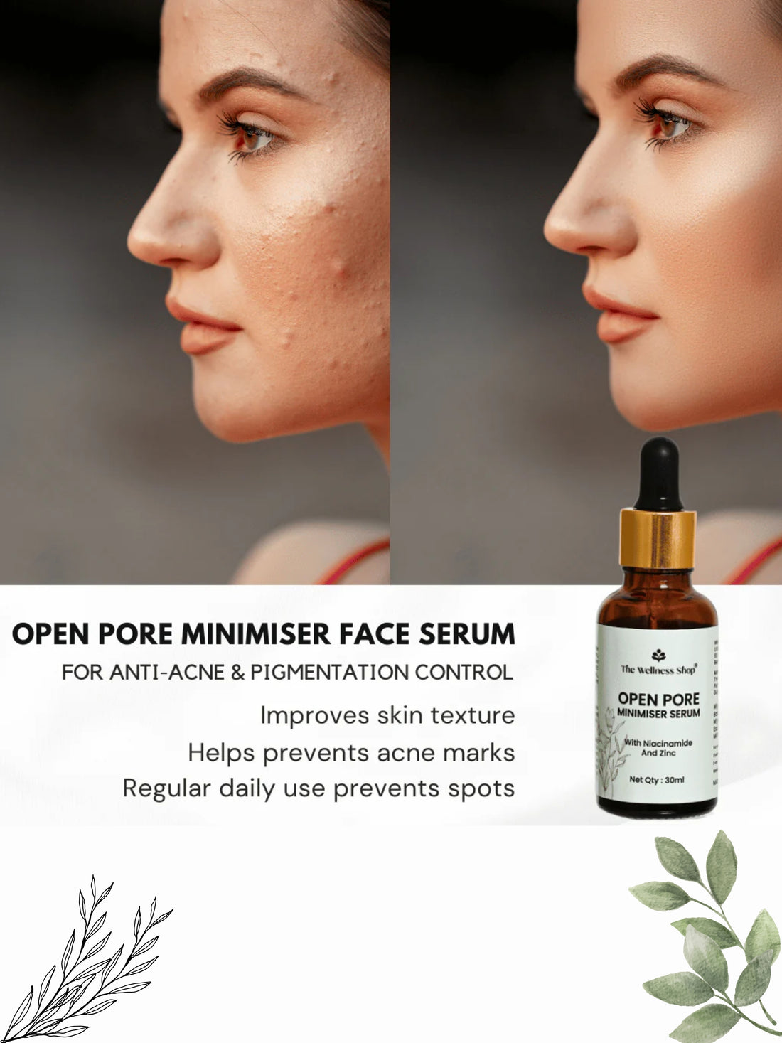 OPEN PORE MINIMISER FACE SERUM