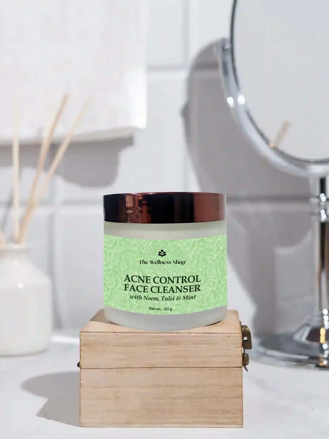 ACNE CONTROL FACE CLEANSER WITH NEEM TULSI AND MINT