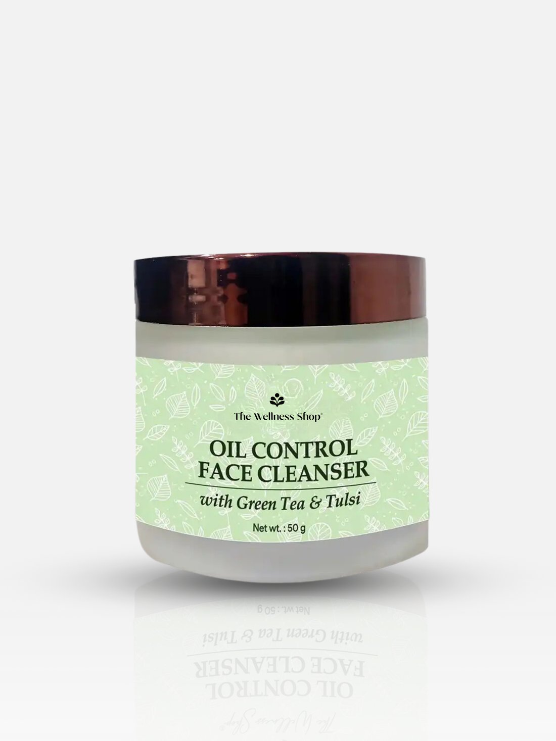 OIL CONTROL FACE CLEANSER (WITH GREEN TEA AND TULSI)