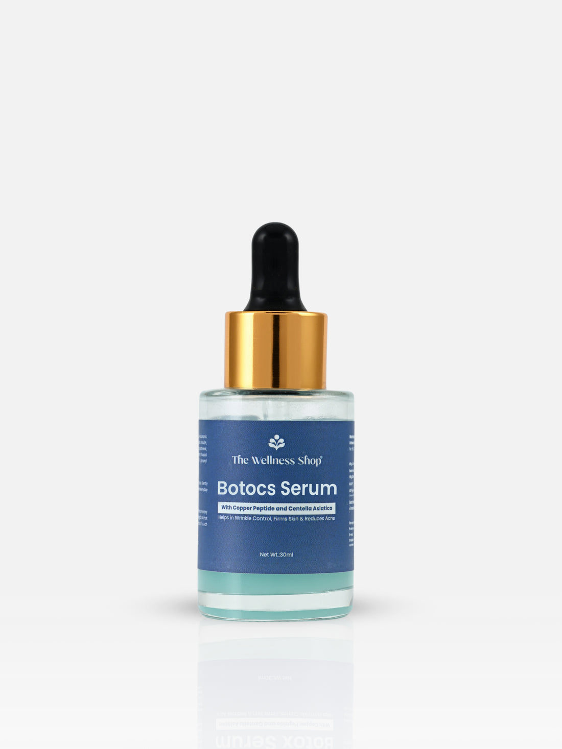 BOTOCS ANTI AGING SERUM WITH COPPER PEPTIDES &amp; CENTELLA ASIATICA, LIGHTENS AGE SPOTS, REDUCES FINE LINES, BARRIER PROTECT