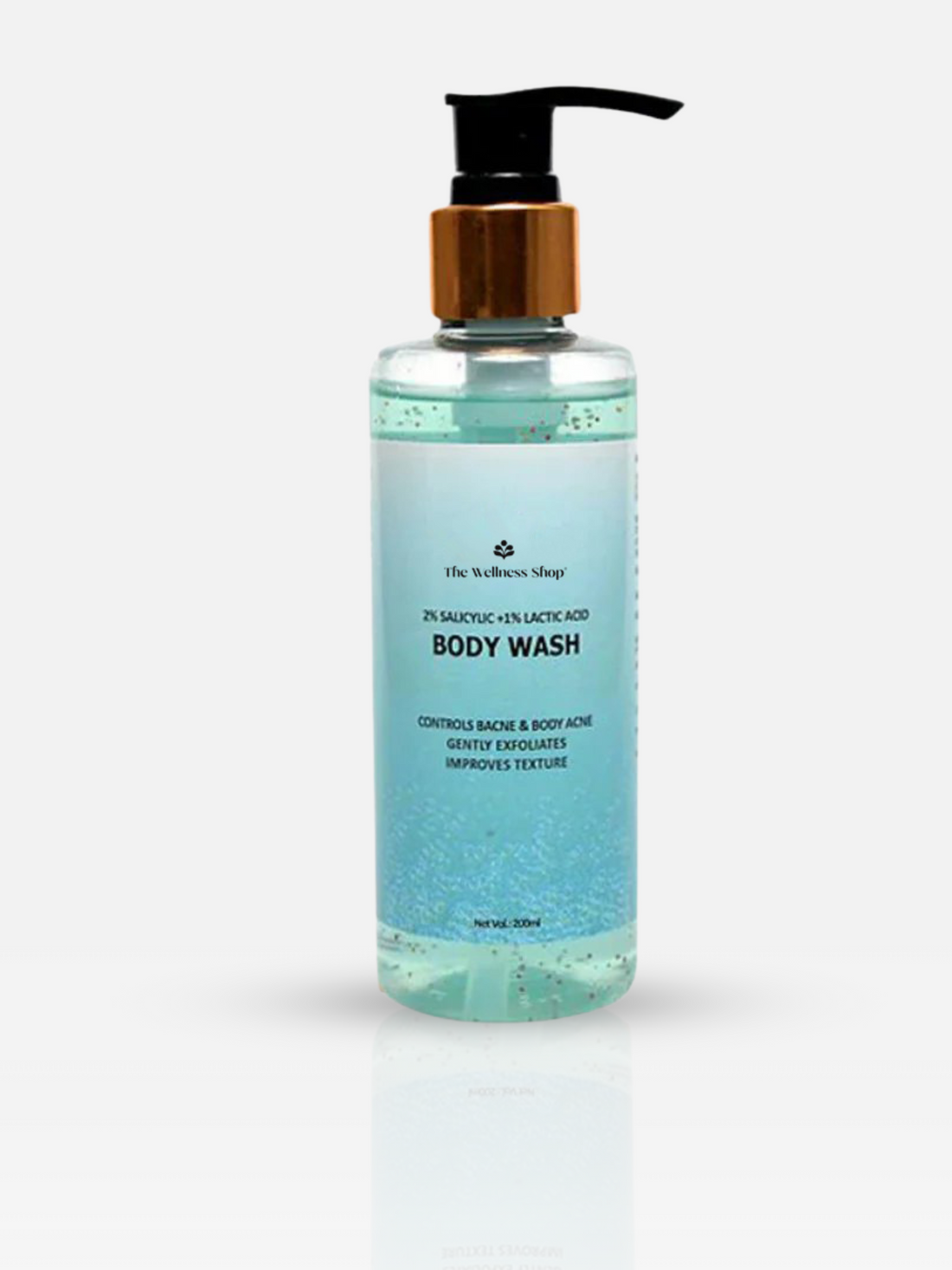 2% SALICYLIC + 1% LACTIC ACID BODY WASH (NATURALLY EXFOLIATES &amp; HYDRATES, SULPHATE AND PARABEN FREE)