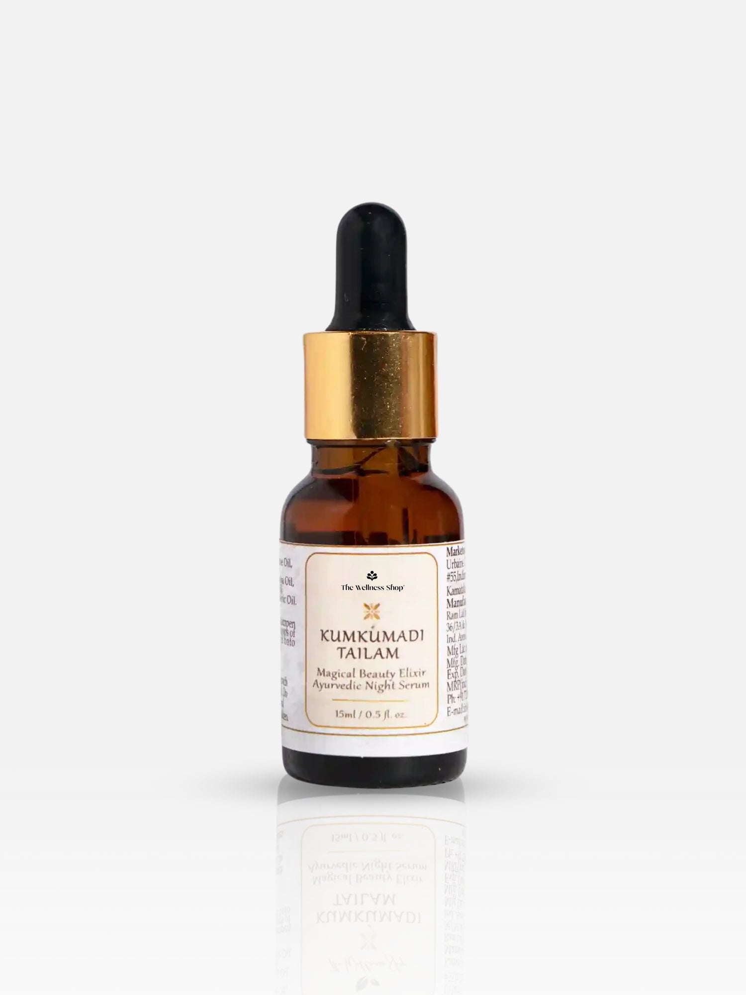 KUMKUMADI TAILAM MAGICAL BEAUTY ELIXIR AYURVEDIC NIGHT SERUM