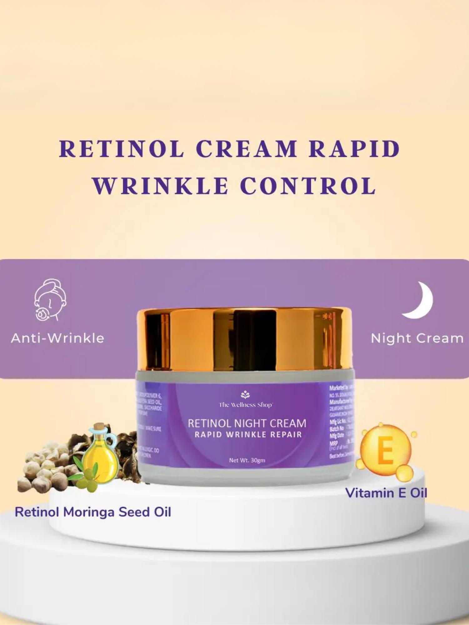 RETINOL CREAM RAPID WRINKLE CONTROL