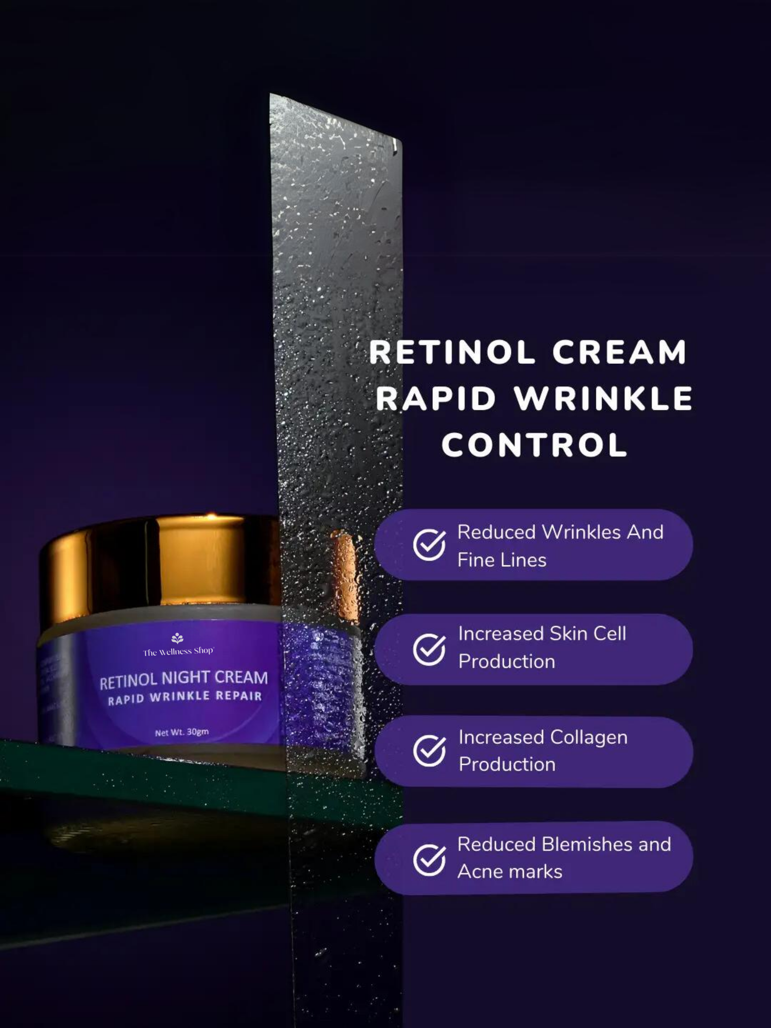 RETINOL CREAM RAPID WRINKLE CONTROL