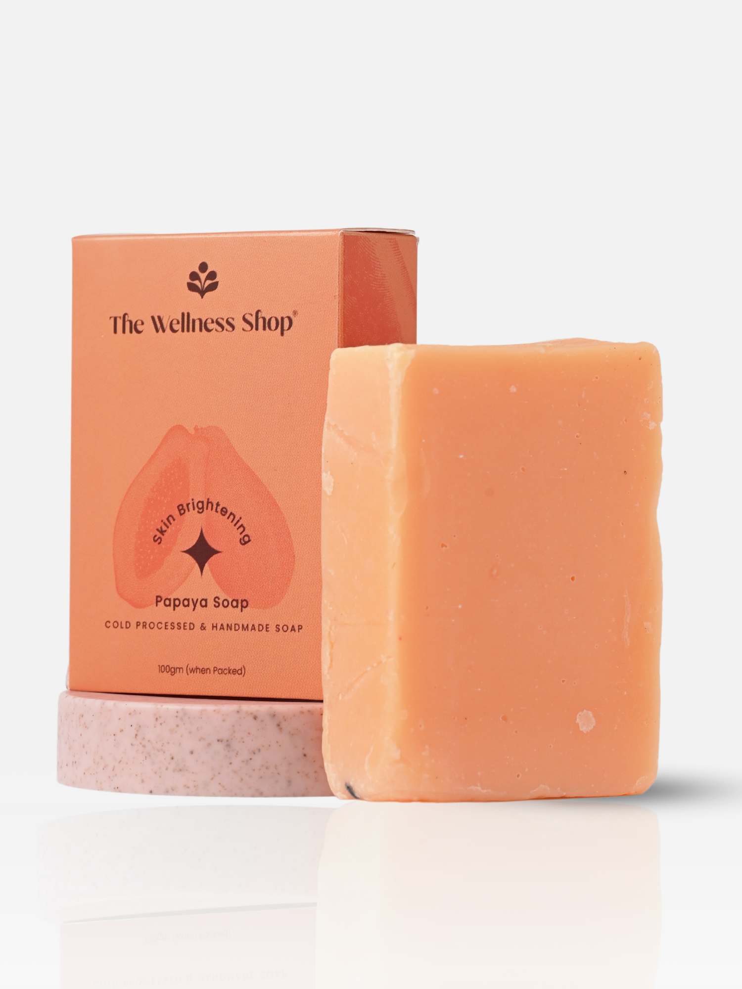 SKIN BRIGHTENING PAPAYA HANDMADE SOAP