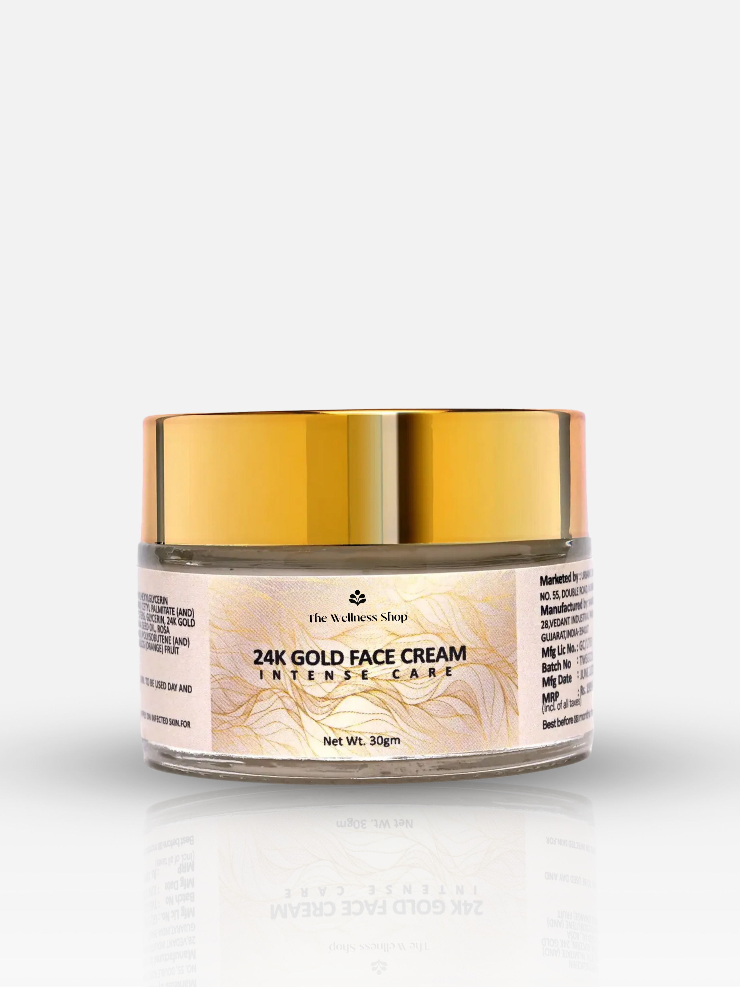 24K GOLD FACE CREAM FOR A YOUTHFUL GLOW