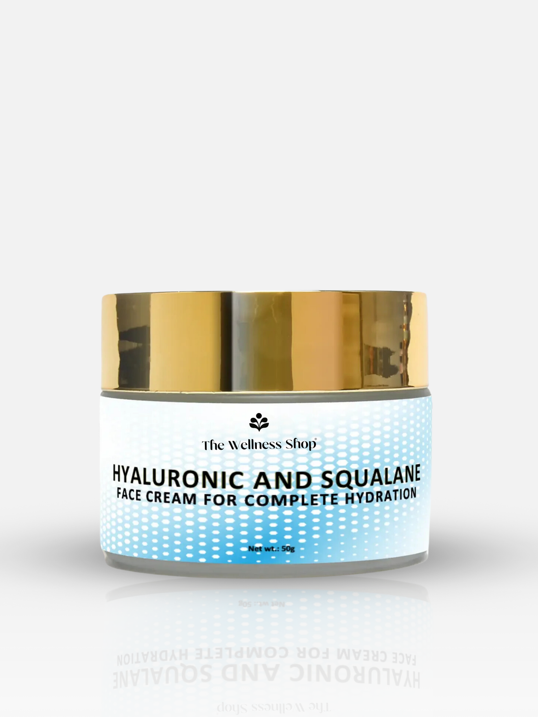 HYALURONIC AND SQUALANE FACE CREAM FOR COMPLETE HYDRATION