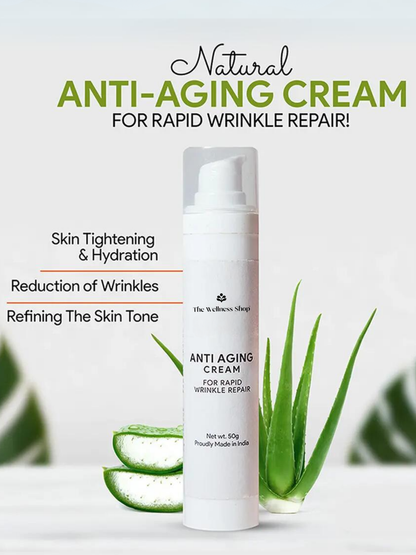 ANTI-AGING CREAM FOR RAPID WRINKLE REPAIR