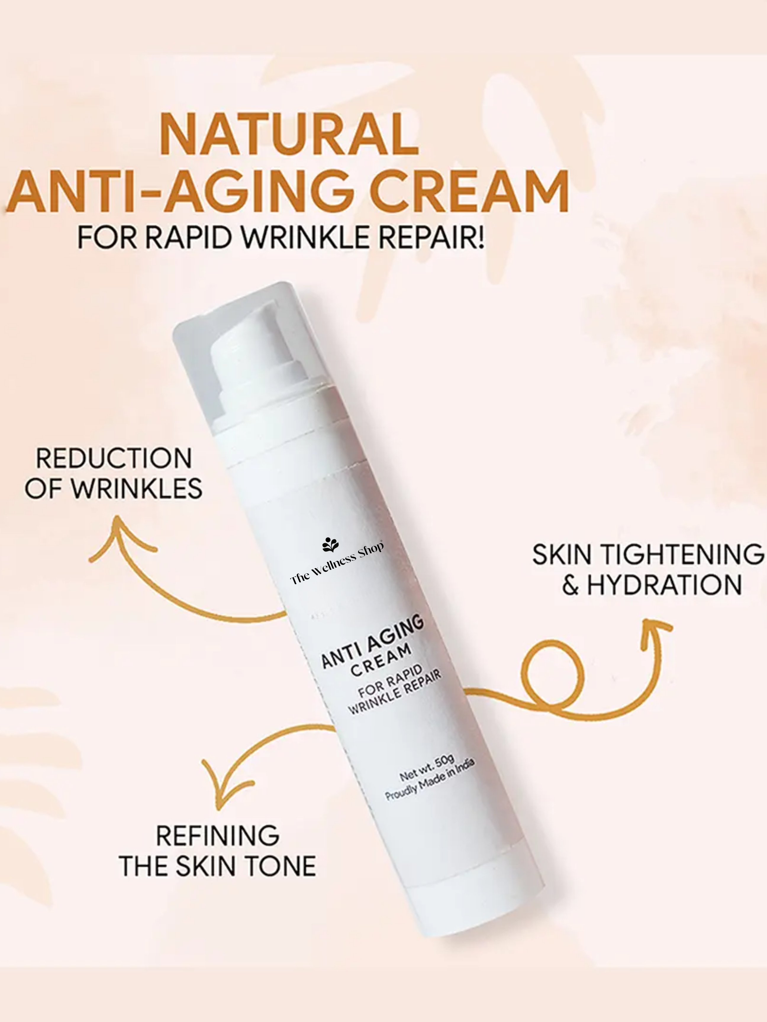 ANTI-AGING CREAM FOR RAPID WRINKLE REPAIR