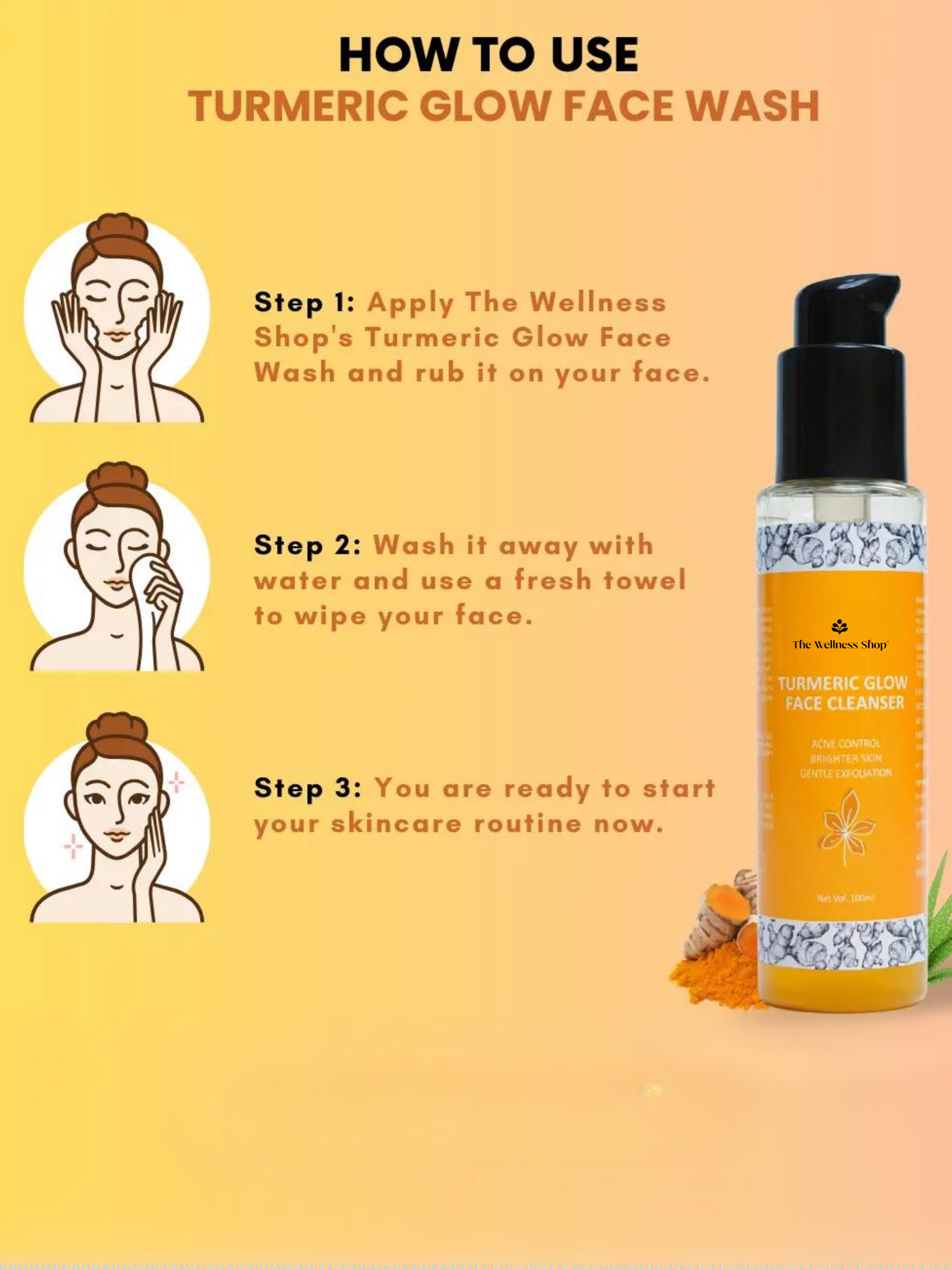 TURMERIC GLOW FACE CLEANSER