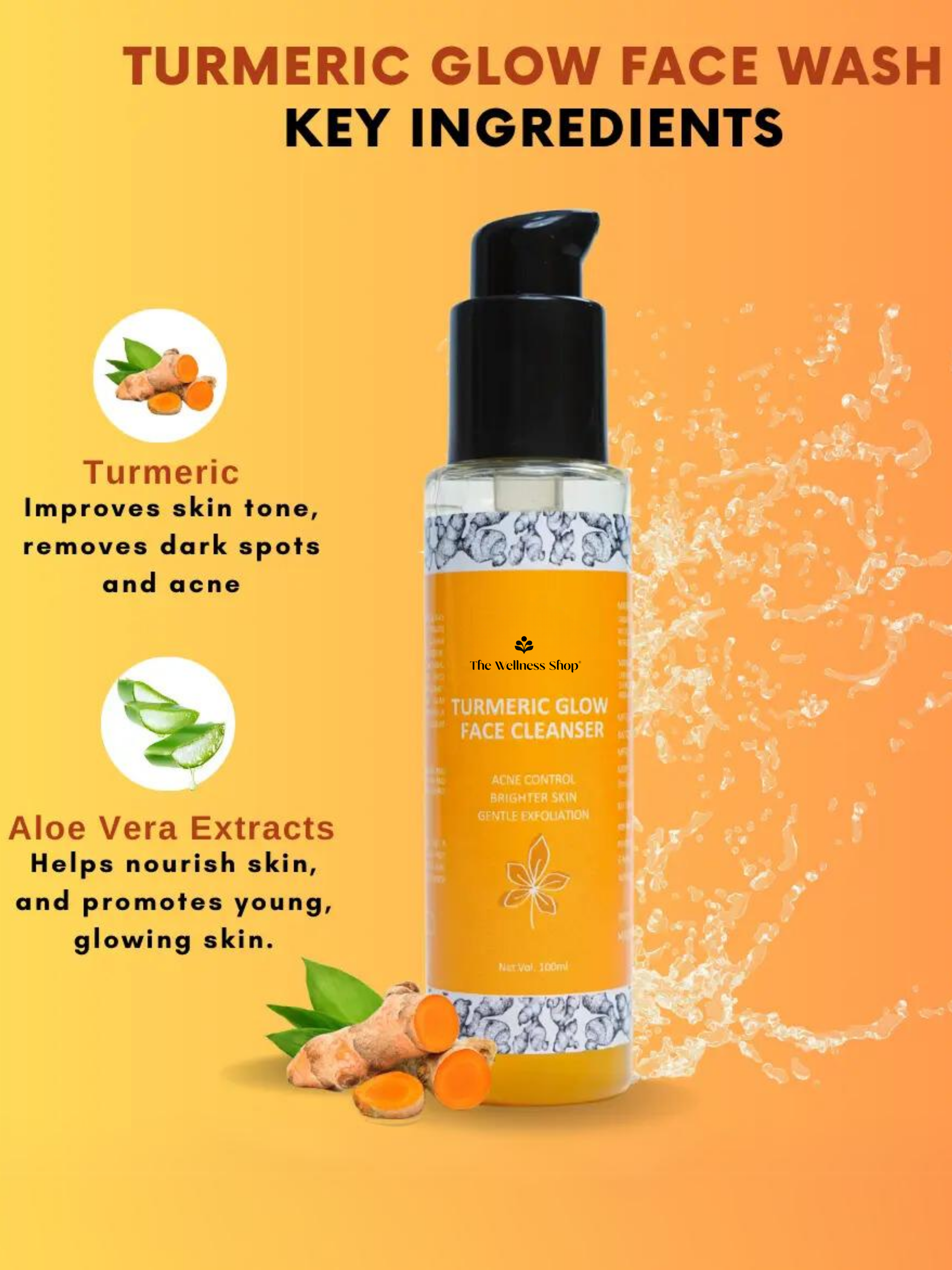 TURMERIC GLOW FACE CLEANSER