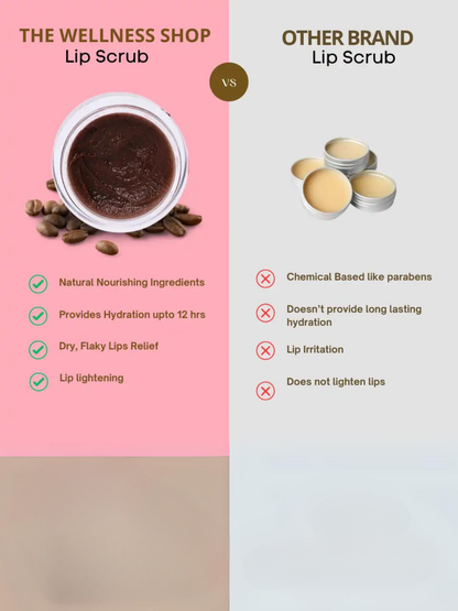 COFFEE LIP SCRUB WITH VITAMIN E