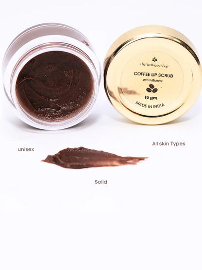 COFFEE LIP SCRUB WITH VITAMIN E