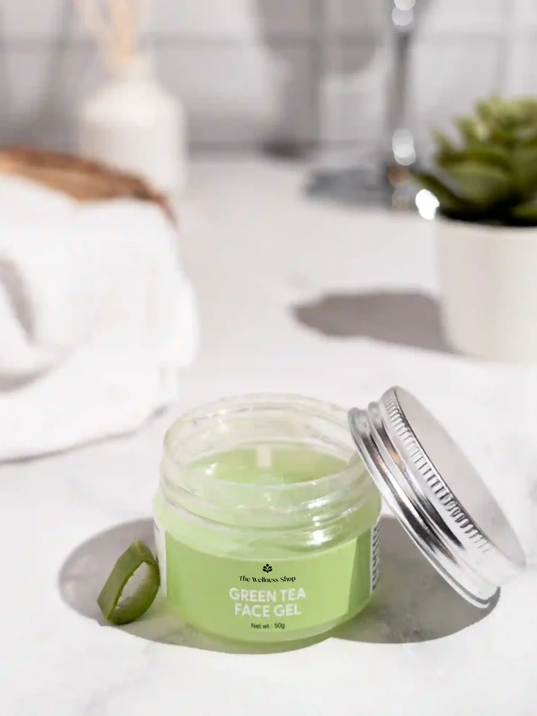 GREEN TEA FACE GEL (PREVENT AGING &amp; PROMOTES COLLAGEN)