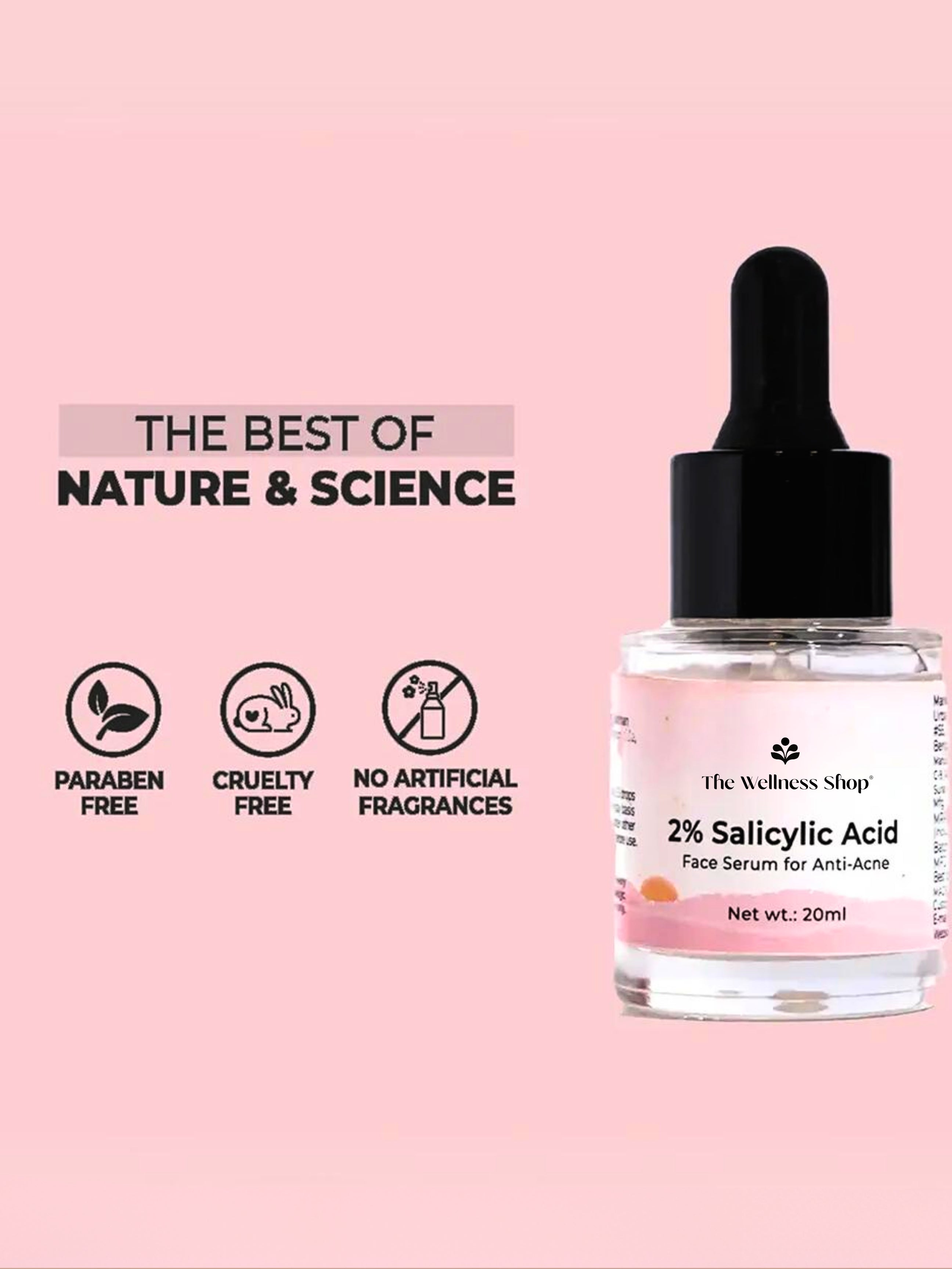 2% SALICYLIC ACID : FACE SERUM FOR ANTI - ACNE