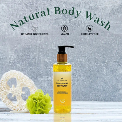 2% VITAMIN C BODY WASH (REJUVENATES &amp; REFRESHES SKIN, REDUCES DARK SPOTS, SULPHATE AND PARABEN FREE)