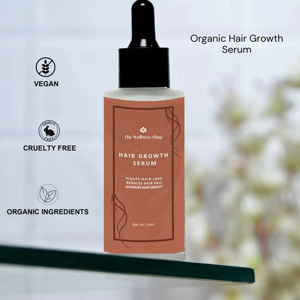 ORGANIC HAIR GROWTH SERUM (CONTROL HAIR FALL IN 4 WEEKS)