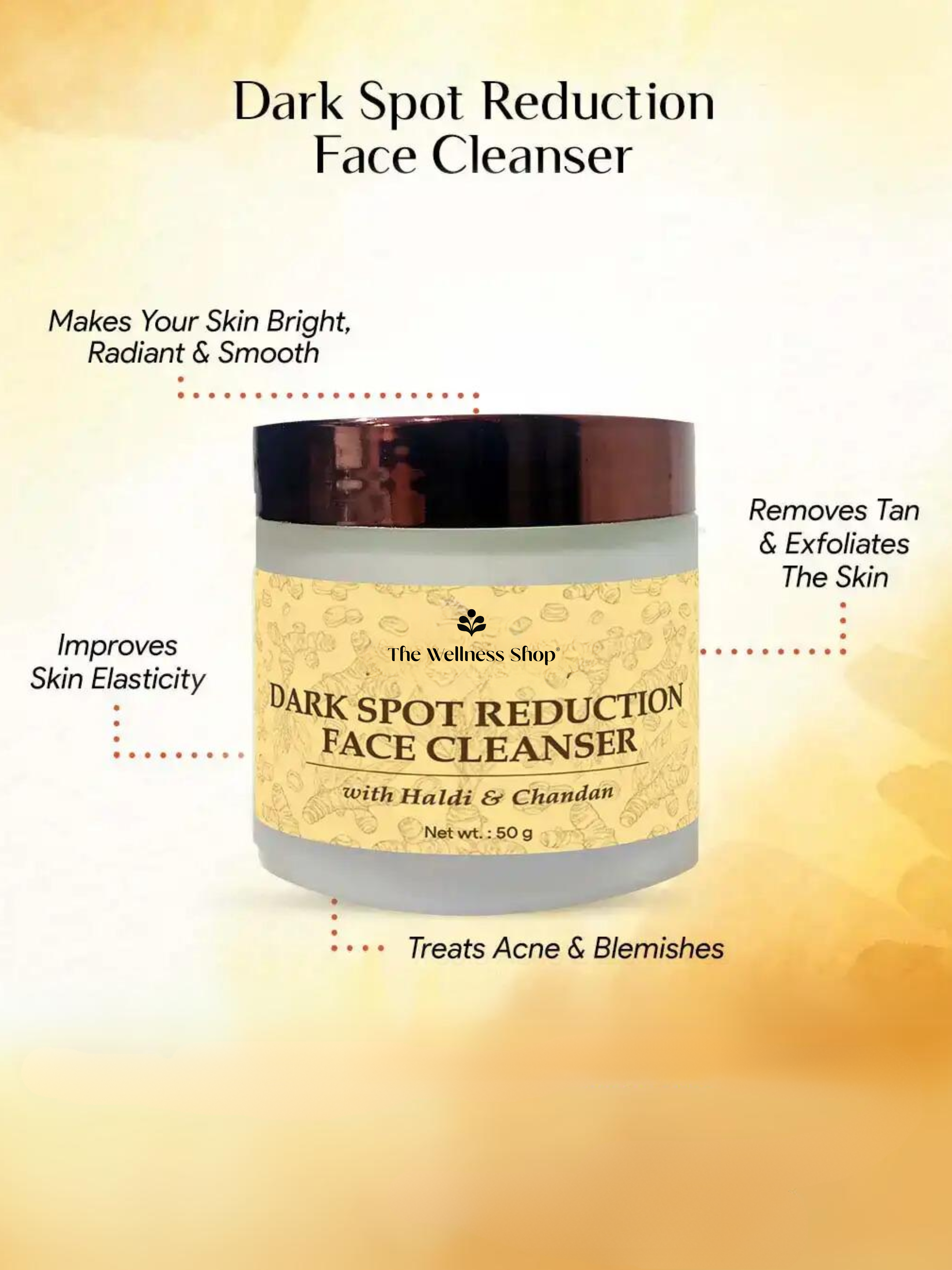 DARK SPOT REDUCTION FACE CLEANSER (HALDI CHANDAN UBTAN)