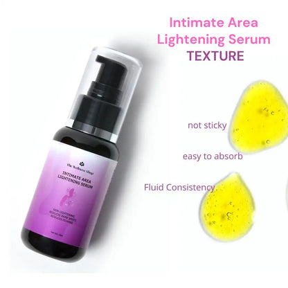 INTIMATE AREA LIGHTENING SERUM (TREATS DARK SPOTS &amp; PIGMENTATION IN 3 WEEKS, ORGANIC INGREDIENTS)