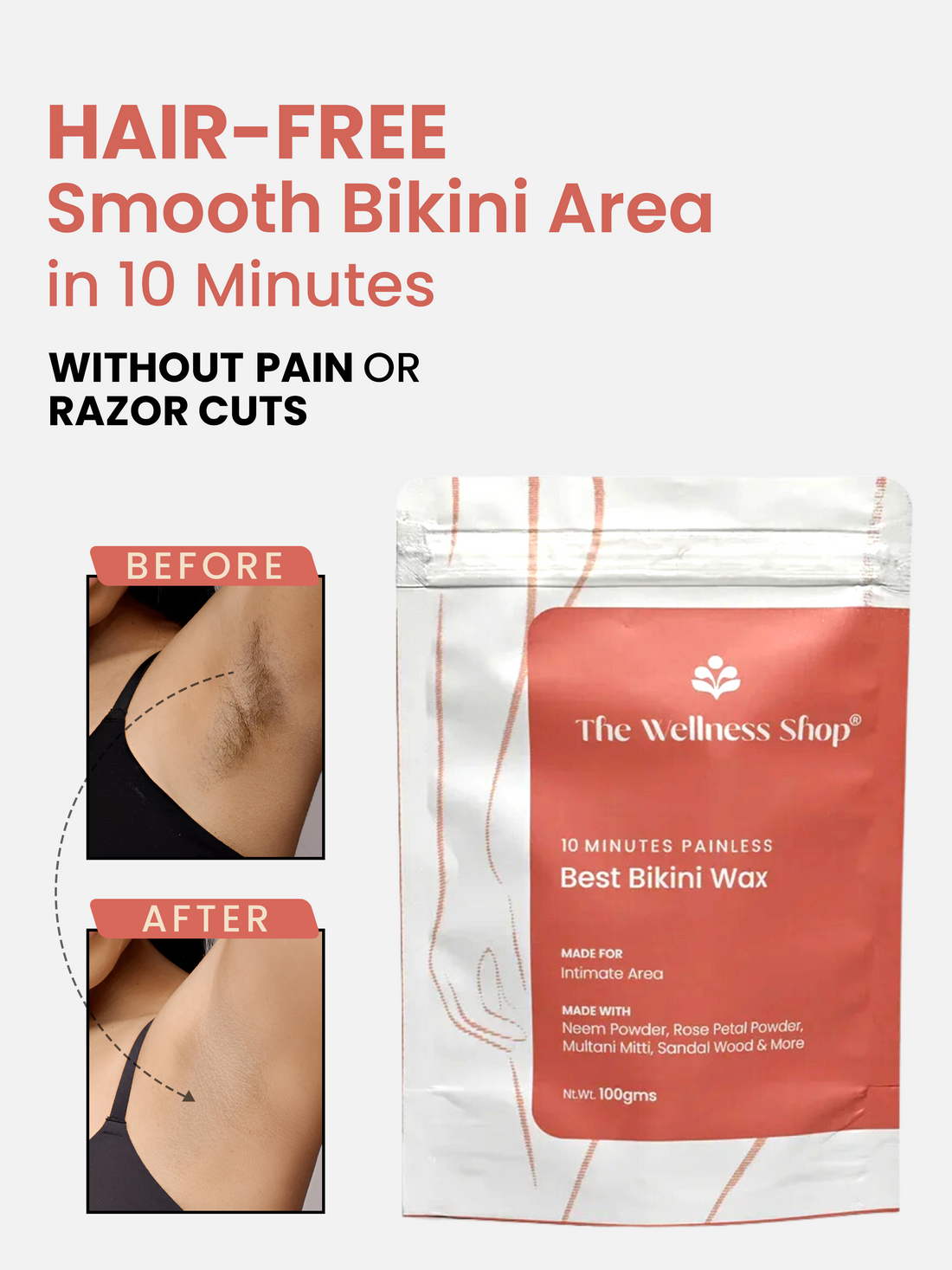 Best Bikini Wax - 10 Minutes Herbal Wax Powder