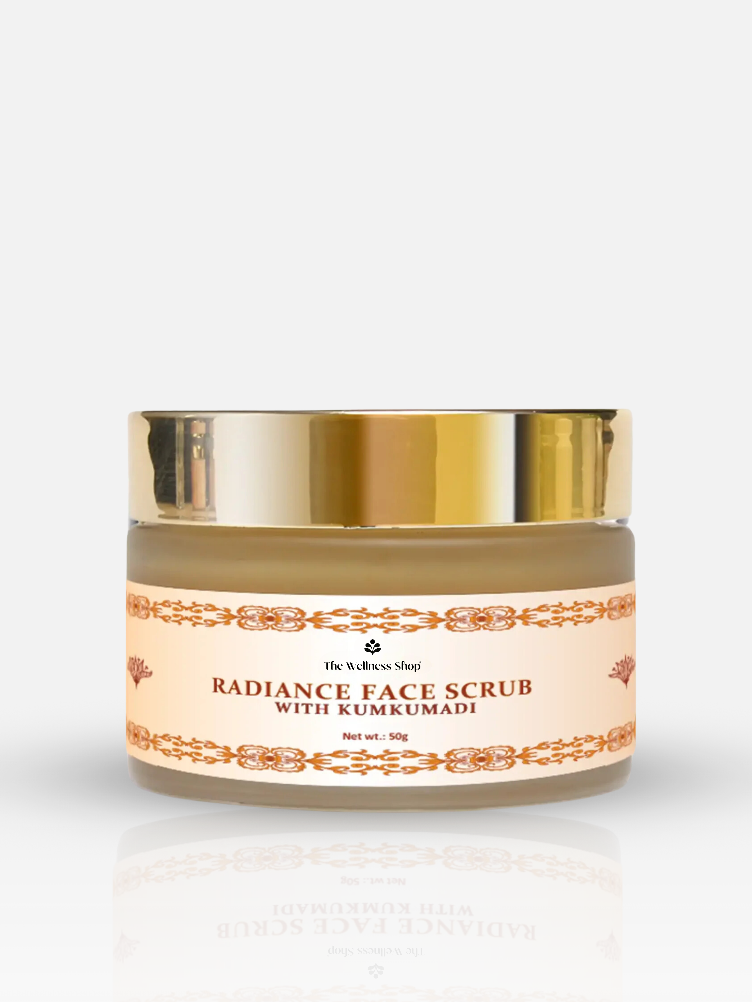 KUMKUMADI SAFFRON RADIANCE FACE SCRUB FOR GLOWING SKIN