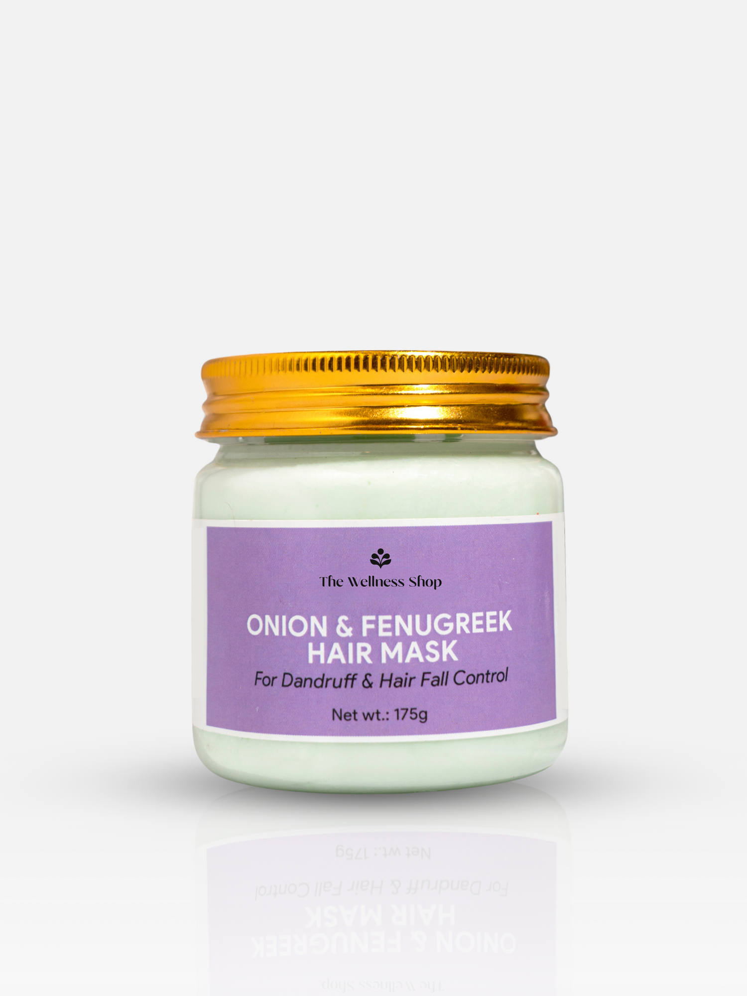 ONION &amp; FENUGREEK HAIR MASK (CONTROLS DANDRUFF &amp; HAIR FALL IN 4 WEEKS)