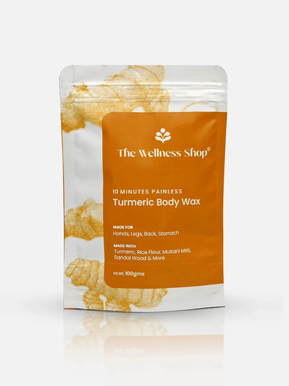 TURMERIC FULL BODY WAX - 10 MINUTE PAINLESS HERBAL WAX POWDER