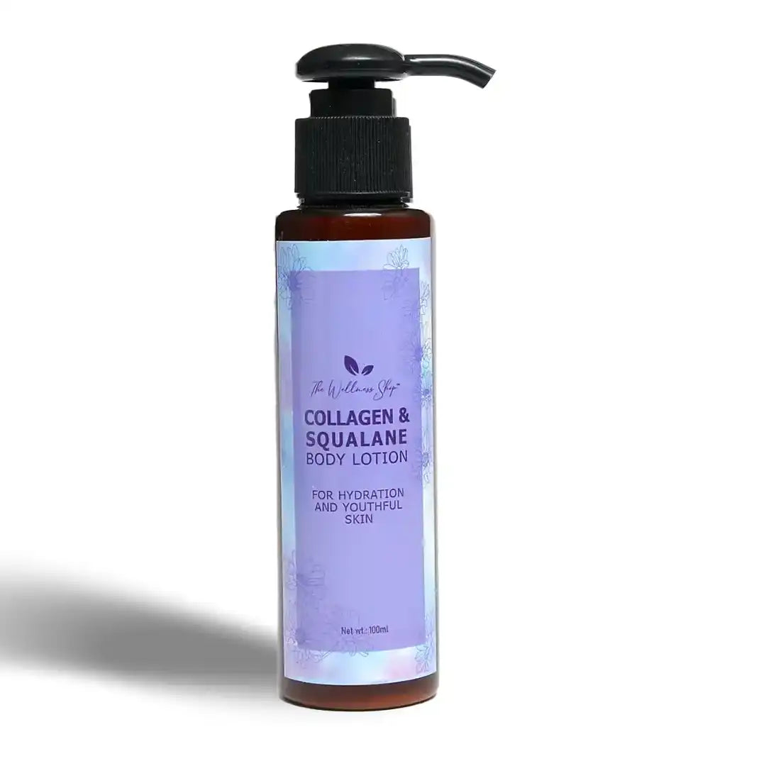 COLLAGEN &amp; SQUALANE BODY LOTION - FOR HYDRATION AND YOUTHFUL SKIN