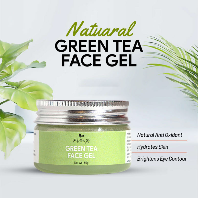 GREEN TEA FACE GEL (PREVENT AGING &amp; PROMOTES COLLAGEN)