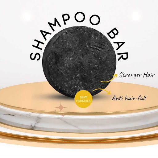 HAIR STRENGTHENING SHAMPOO BAR WITH HIBISCUS, AMLA &amp; BHRINGRAJ (NO PARABEN, NO SULPHATE, NO SLES)