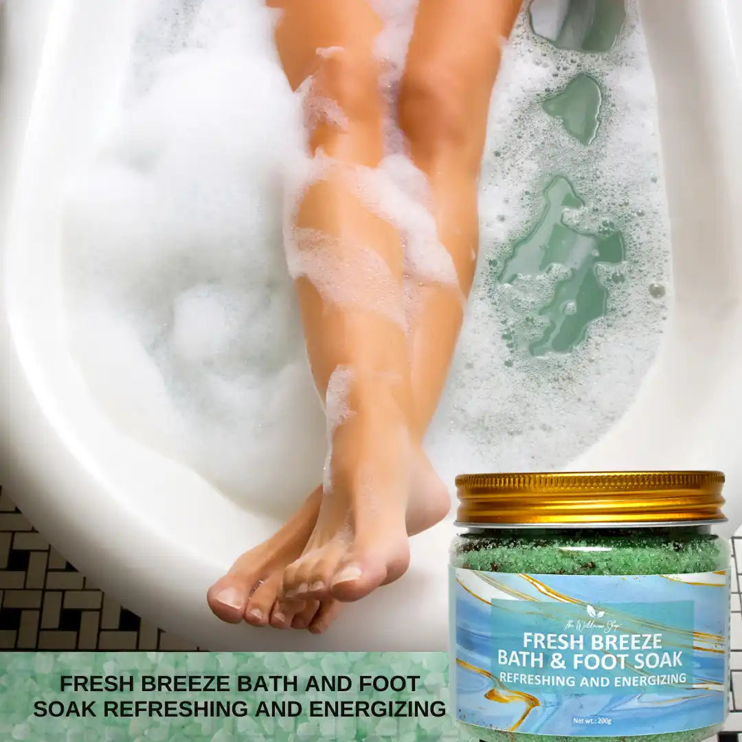 FRESH BREEZE BATH AND FOOT SOAK - REFRESHING AND ENERGIZING