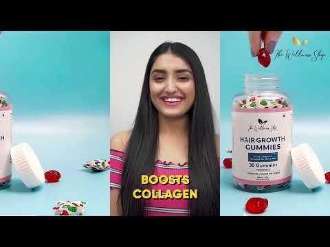 BIOTIN &amp; VEGAN HAIR GROWTH GUMMIES (NO ADDED SUGAR)